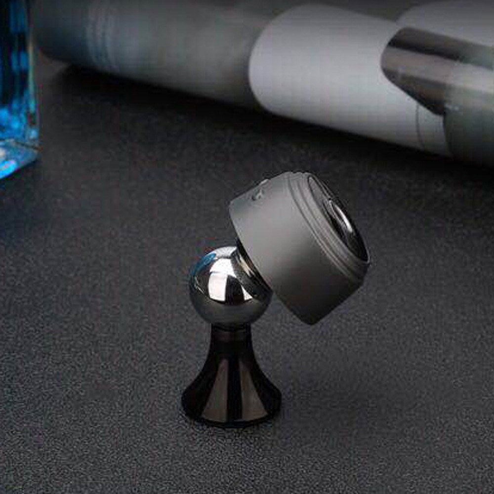 Mini WiFi Camera Portable Metal Case Cameras - Black/EU Plug