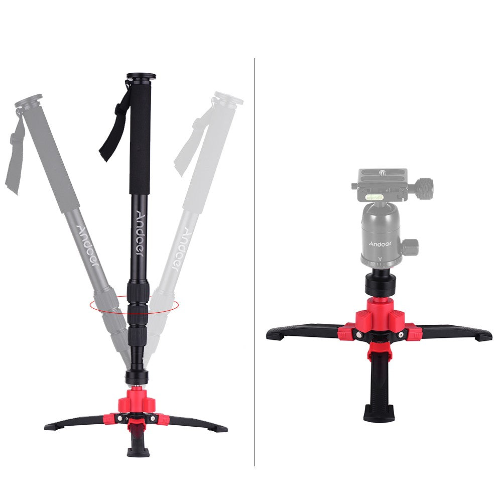 Three Leg DSLR Camera Photography Tripod Monopod Stand Holder