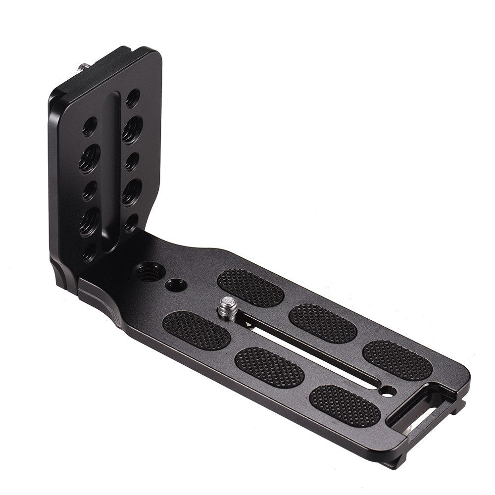 L Shape QR Quick Release Plate - Black
