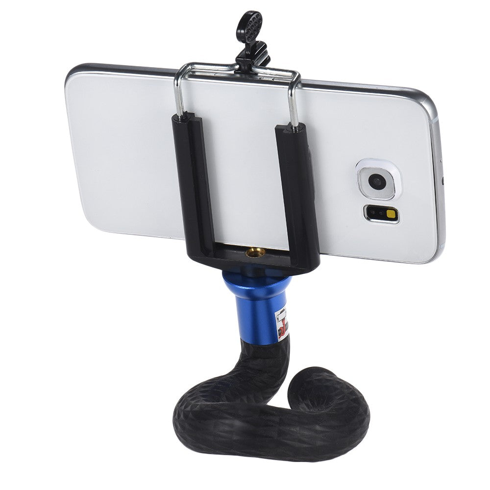 Uniqkart for iPhone/GoPro Her Camera Digital Camera Tripod Mount - Blue