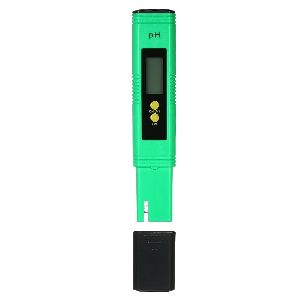 Portable Auto Water Quality Tester Digital LCD pH Meter pH Test Pen - Green