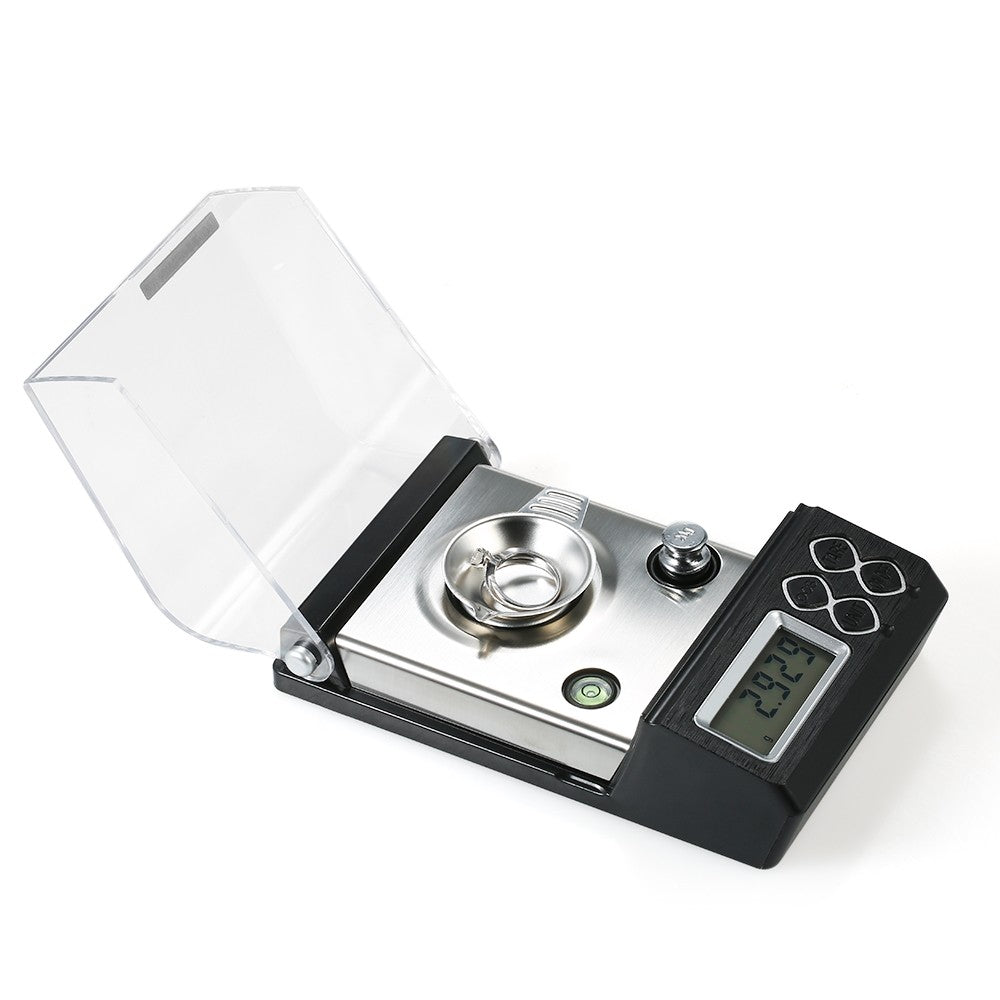 High Precision Digital Milligram Scale Electronic Balance Powder Scale Gold Jewelry Carat Scale - 30g/0.001g