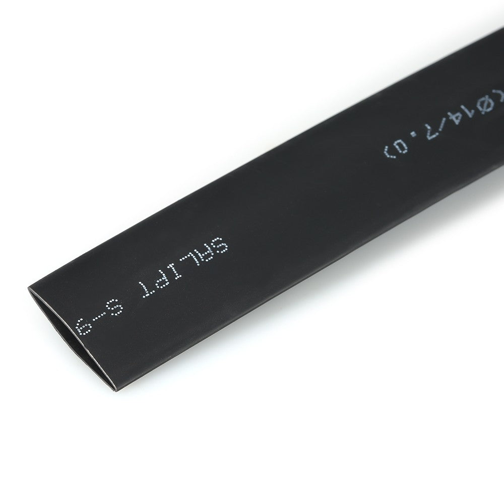 Heat Shrink Tubing Ratio 2:1 Electrical Sleeving Cable Wire Heatshrink Tube 2m Length - 14mm Diameter