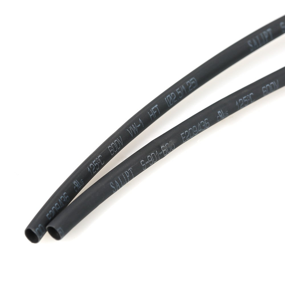 Heat Shrink Tubing Ratio 2:1 Electrical Sleeving Cable Wire Heatshrink Tube 2m Length - 2.5mm Diameter