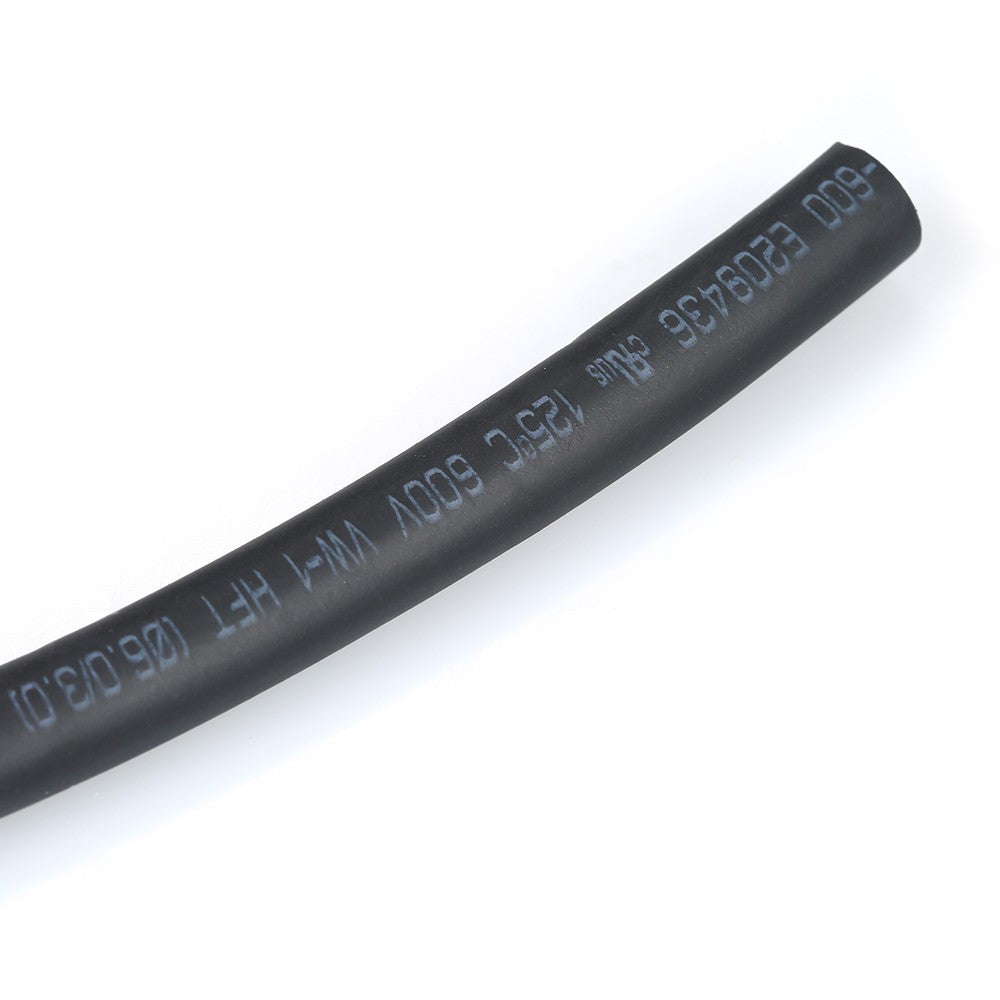 Heat Shrink Tubing Ratio 2:1 Electrical Sleeving Cable Wire Heatshrink Tube 2m Length - 6mm Diameter