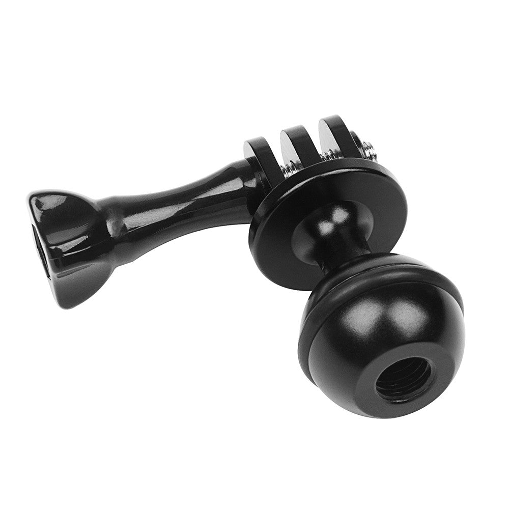 Aluminum Alloy Ball Tripod Head Mount with Long Bolt for Almost of Action Cameras