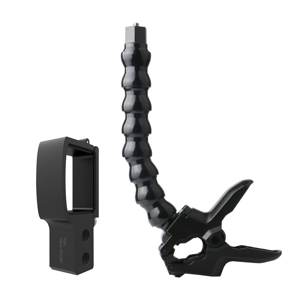 3-in-1 Camera Clamp Mount + Flexible Bracket Stand + Camera Holder Kit