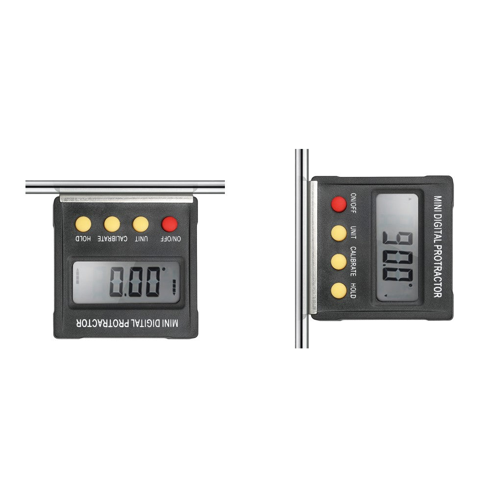 Multi-functional Mini Digital Display Protractor Inclinometer Level Meter 0.1 Degree Resolution