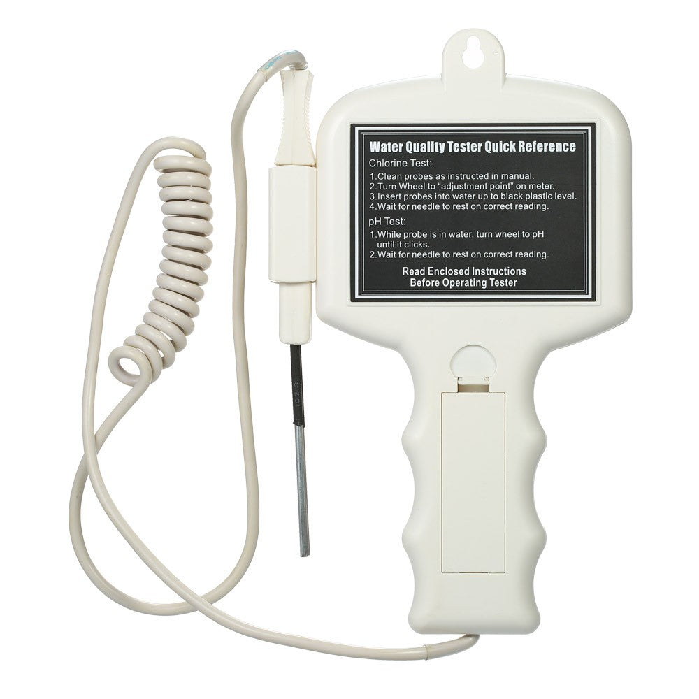 PH Meter Water Quality Tester pH/CL Meter CL2 Chlorine Tester Water Detector