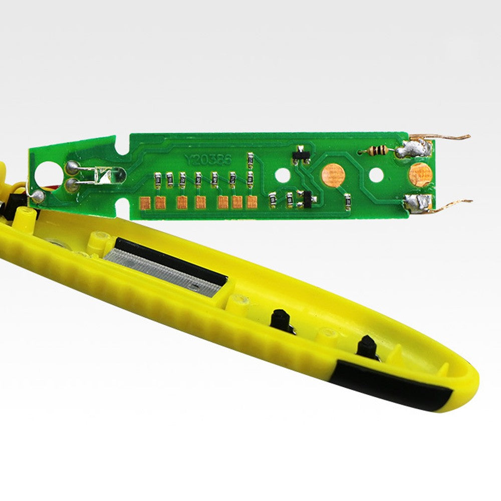 AC DC Electric Test Pen with Night Sight Voltage Detector Tester Tool 12-220V LCD Digital Electrical Multiple Sensor