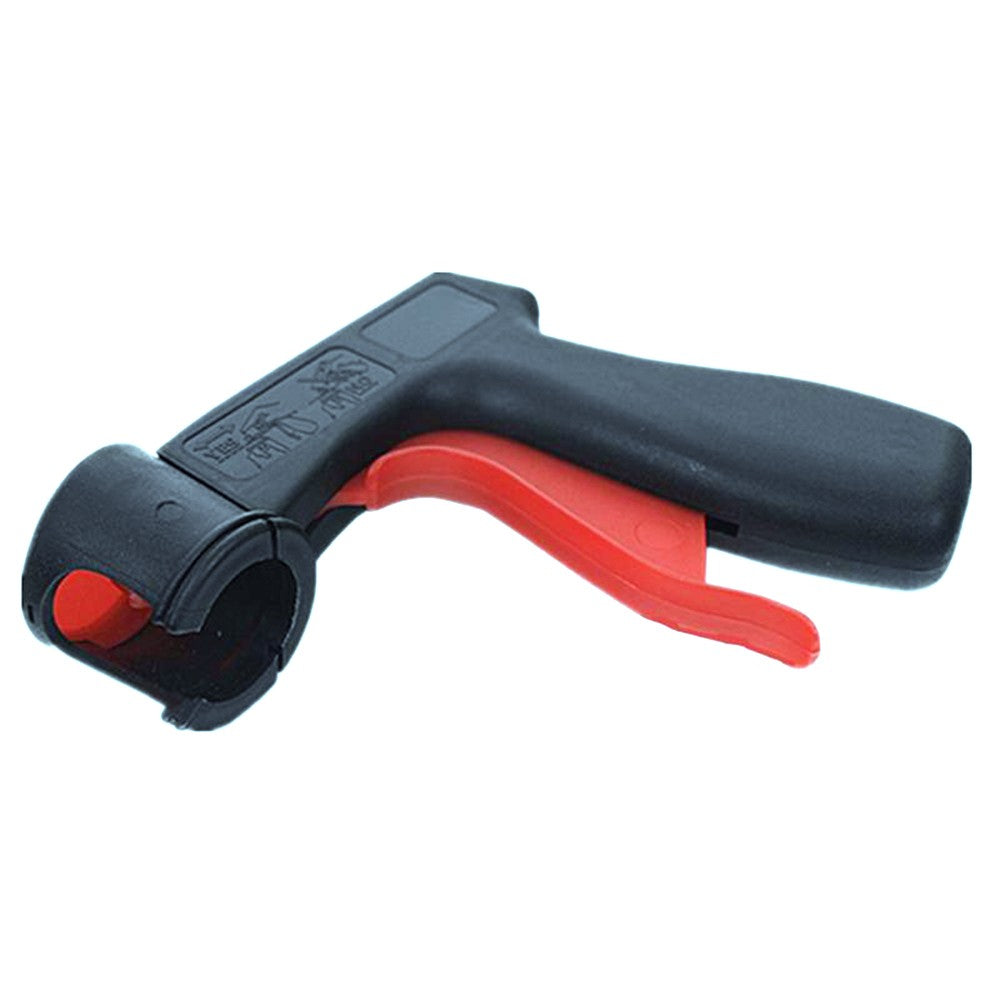 1PC Plastic Handle Rim Membrane Sprayer Rubber Paint Can Trigger Handle Locking Collar Car Maintenance Painting Tool - Black