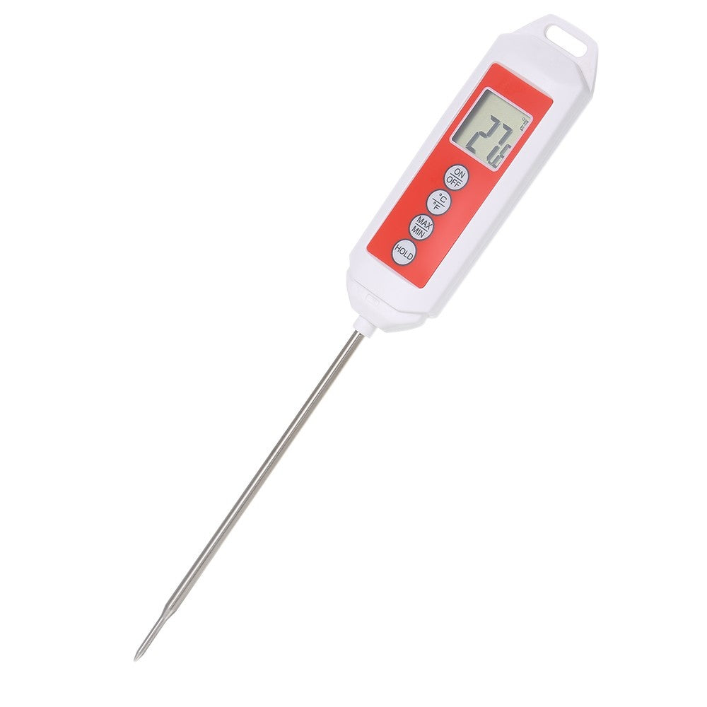 Electronic Digital Thermometer BBQ Cooking Meat Food Temperature Tester High Accuracy with LCD Display Temperature Gauge Kitchen Tools