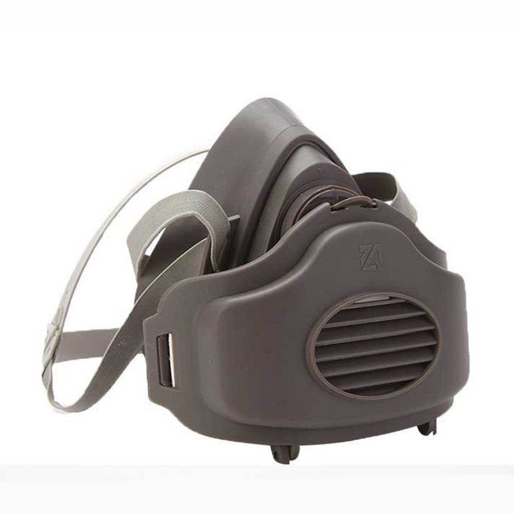 M3200 N95 Filter Respirator Gas Mask Dust Painting Spraying Mask - Grey