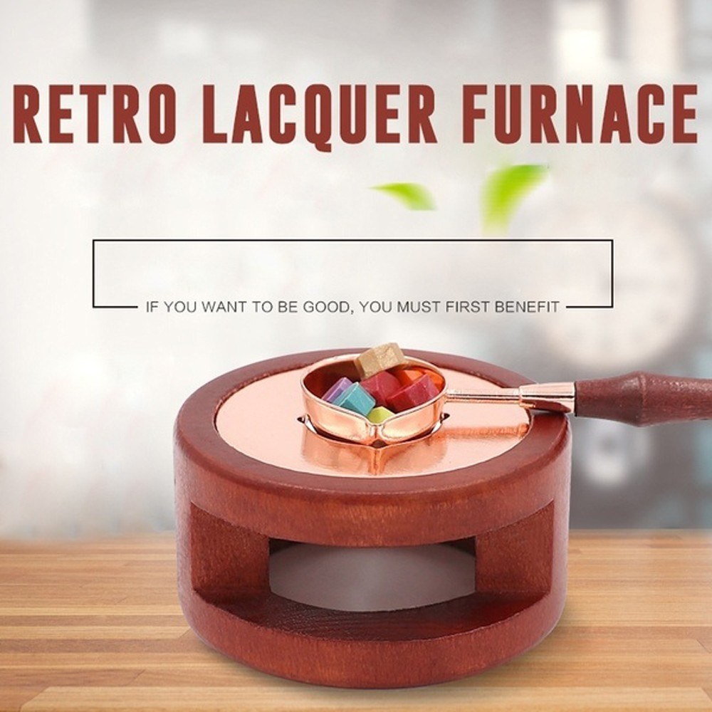 Sealing Wax Melting Pot Sealing Stamp Envelope Melting Tool