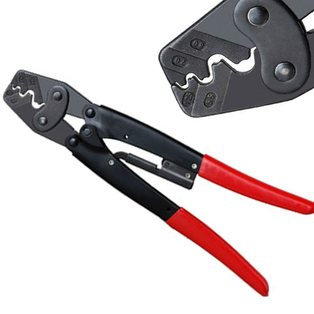WX-16 Ratchet Terminal Crimping Tools 1.25-16mm 2 Cable Crimper Plier Plug Battery Lug
