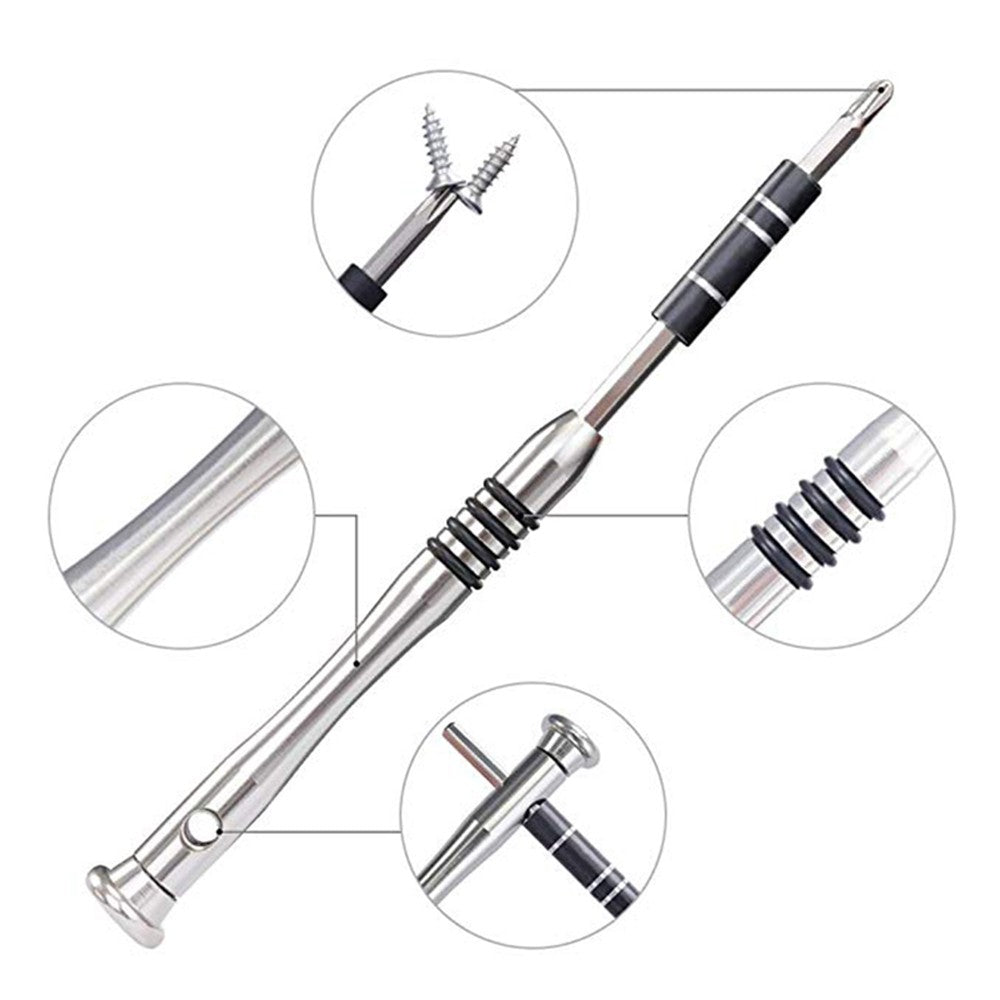 Magnetic Screwdriver Set CR-V Bits Mobile Phone Repair Tool Kit 112pcs Screwdriver Set Multi-functional DIY Repair Tool Kit for Repairing Phone Tablet Watch Camera