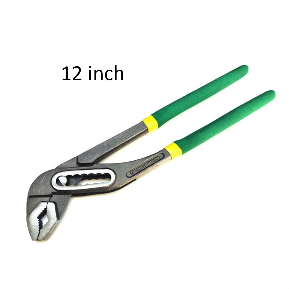 Adjustable Water Pump Pliers Pipe Tongue-and-groove Pliers Hand Tool Multi-function Wrench - 12 inch