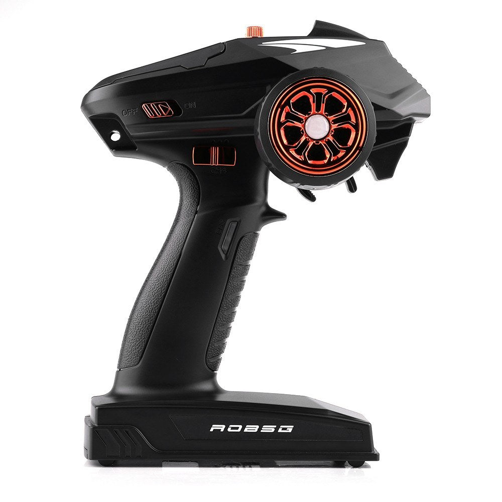 ZINO X4 2.4G 6CH Remote Control Transmitter with Receiver - Black