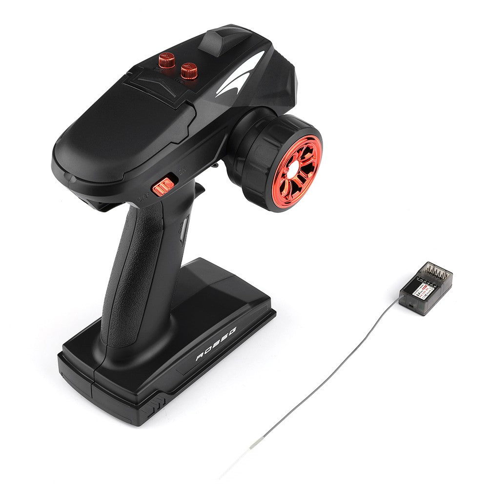 ZINO X4 2.4G 6CH Remote Control Transmitter with Receiver - Black