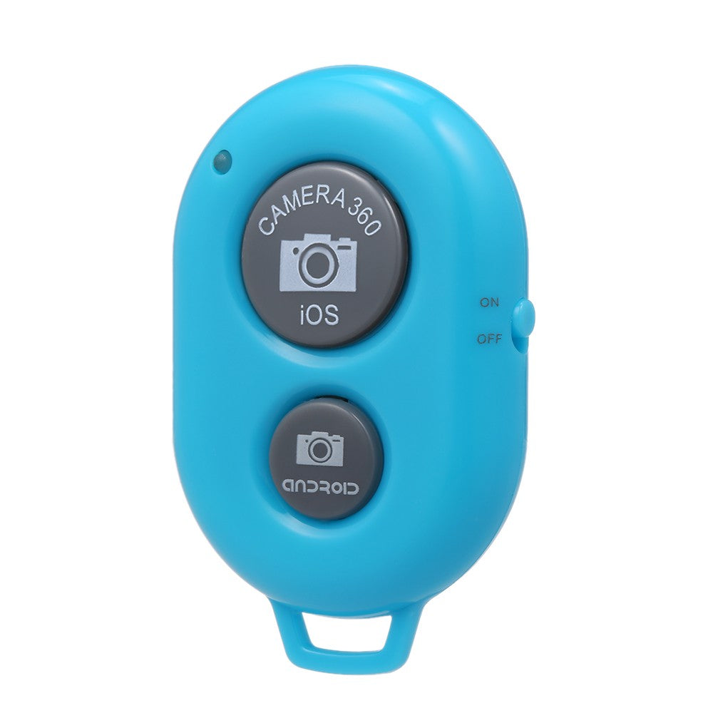 Bluetooth Remote Shutter Bluetooth 3.0 Self Timer for Android 4.2.2 & iOS 6.0 and Newer Controller - Blue