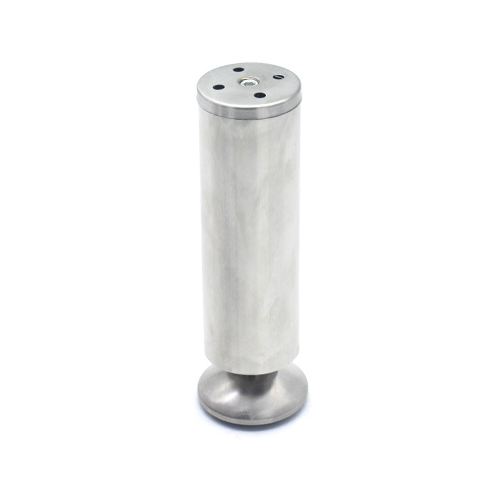 Stainless Steel Furniture Legs Adjustable Height Cabinet Legs Worktop TV Desk Table Sofa Feet - 200mm
