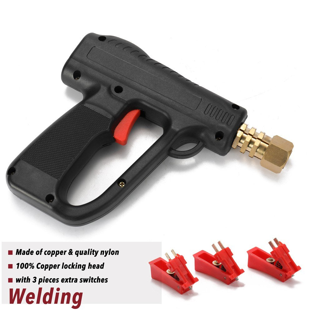 81Pcs Dent Puller Kit Car Body Repairing Tool Set Spot Welding Electrodes Spotter Welder Straightenging Dents Remover