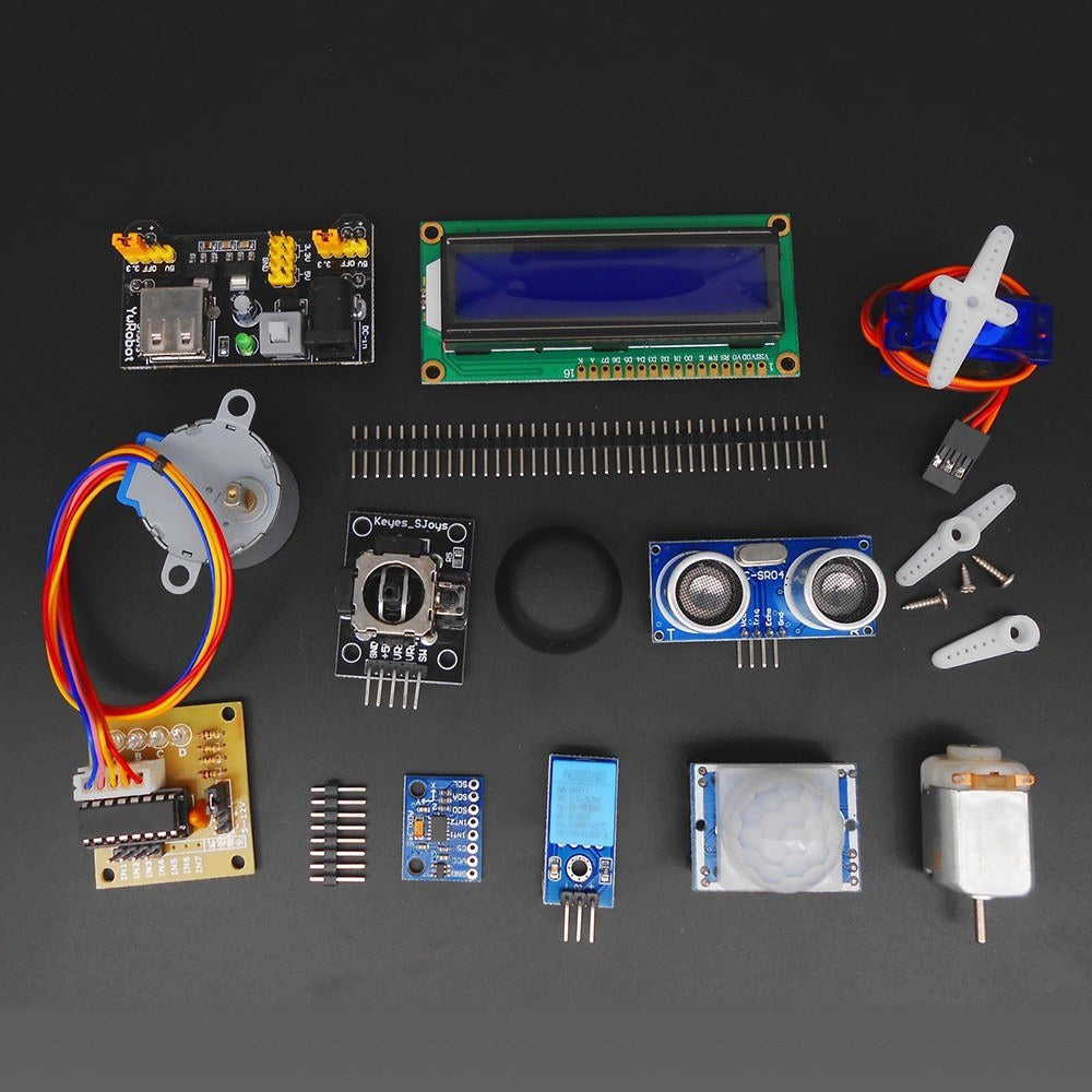 Starter Learning Kit for Arduino UNO R3 LCD1602 Servo Processing
