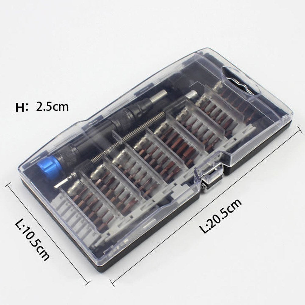 60 in 1 Multi Tool Screwdriver Set Hardware Magnetic Pen Flexible Metal Household Appliance Maintenance for Computer Mobile Phone Electronics Repair