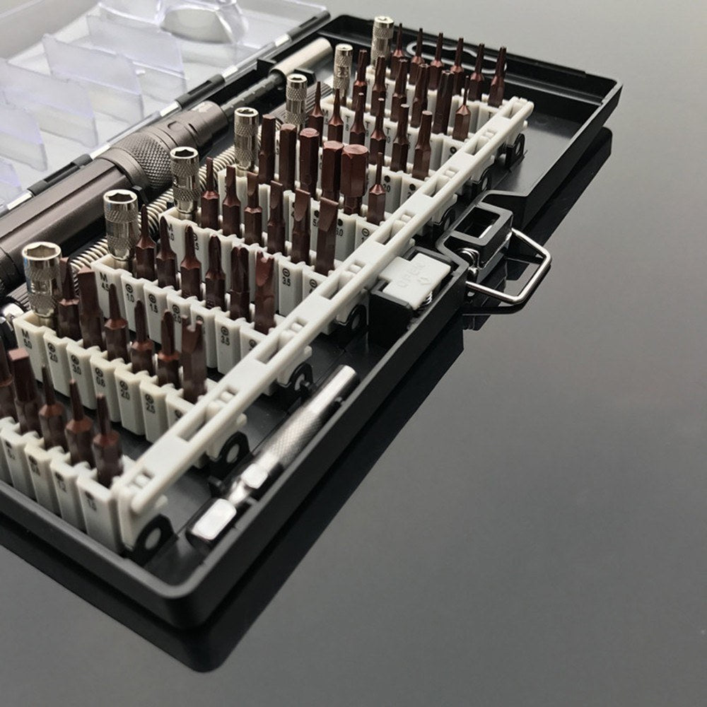 60 in 1 Multi Tool Screwdriver Set Hardware Magnetic Pen Flexible Metal Household Appliance Maintenance for Computer Mobile Phone Electronics Repair