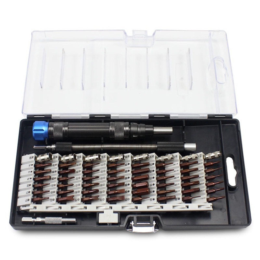 60 in 1 Multi Tool Screwdriver Set Hardware Magnetic Pen Flexible Metal Household Appliance Maintenance for Computer Mobile Phone Electronics Repair