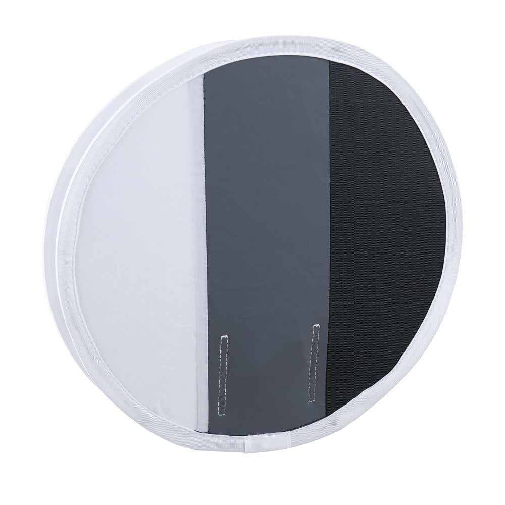 12in Mini Portable Round On-camera Flash Diffuser Easy-fold Design Softbox for Flash Speedlite