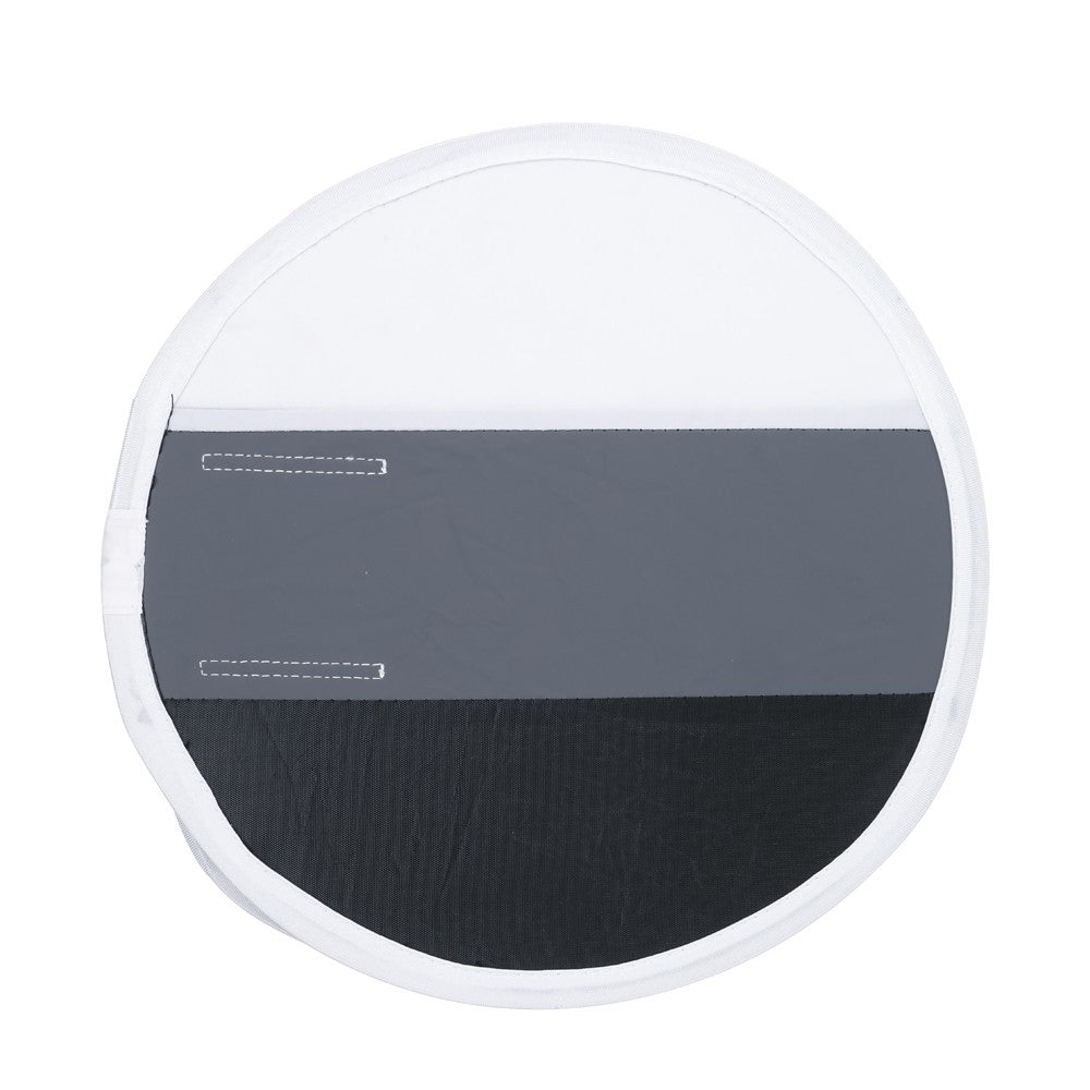 12in Mini Portable Round On-camera Flash Diffuser Easy-fold Design Softbox for Flash Speedlite