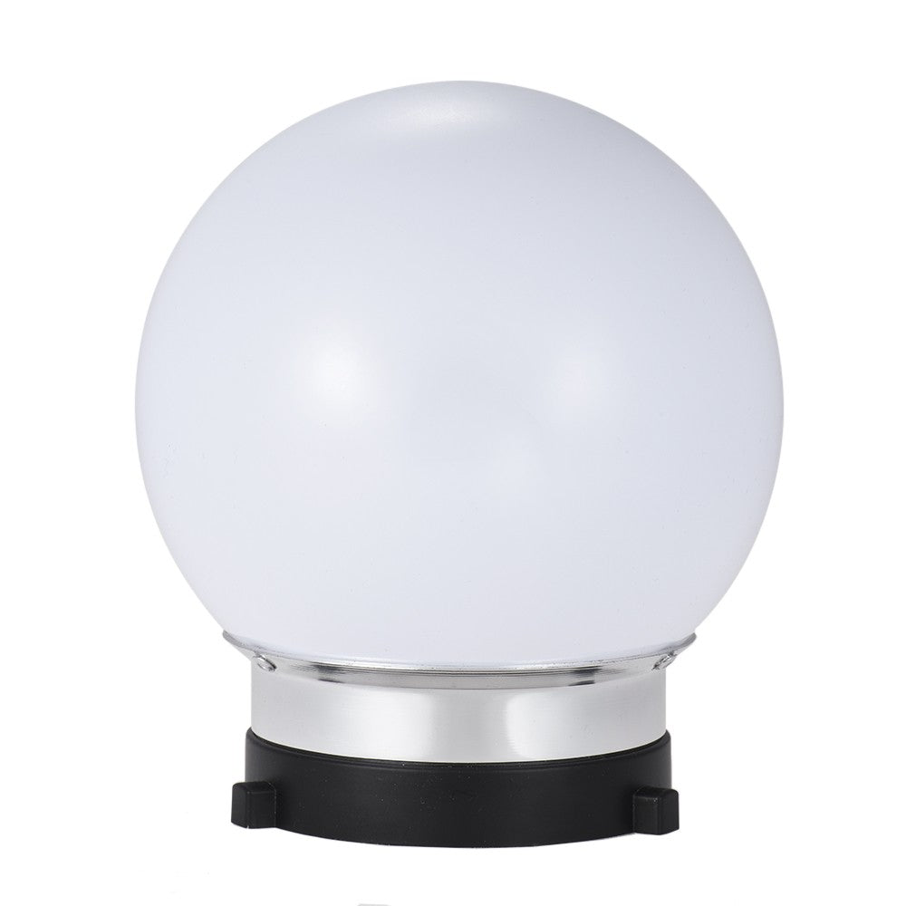 Uniqkart for Canon Nikon YongnuAo Metz Neewer Godox Studio Lighting Flash 6-inch Spherical Monolight Diffuser Ball with Bowens S-type Mount