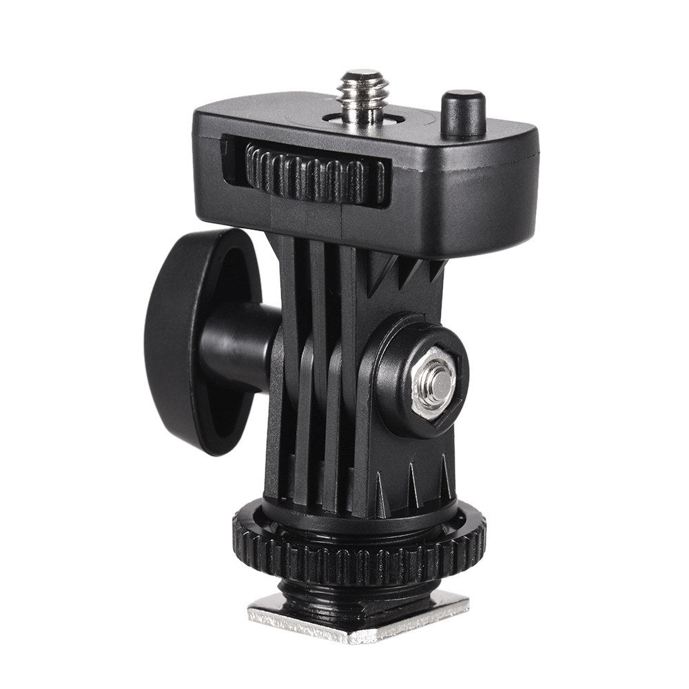 Flexible Cold Shoe Mount Adapter with 1/4 Inch Screw for Viltrox DC-90 DC-70 DC-50 Monitor Etc.