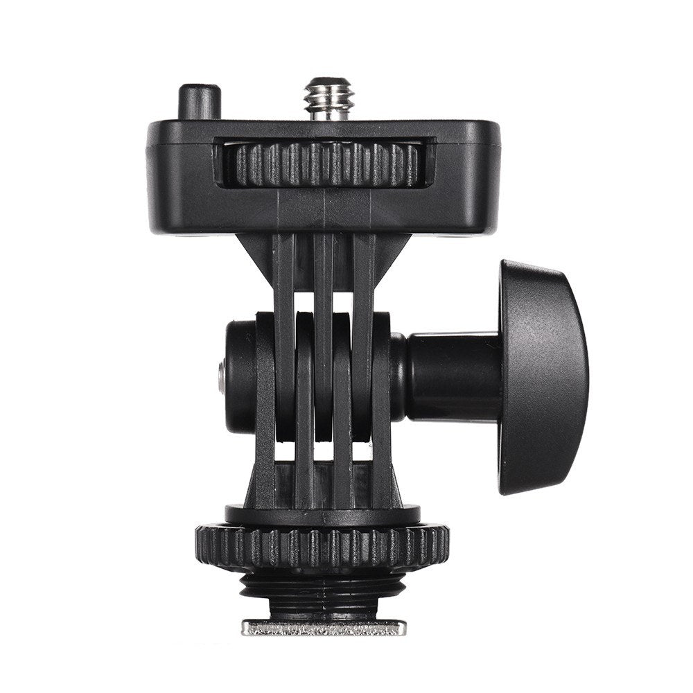 Flexible Cold Shoe Mount Adapter with 1/4 Inch Screw for Viltrox DC-90 DC-70 DC-50 Monitor Etc.