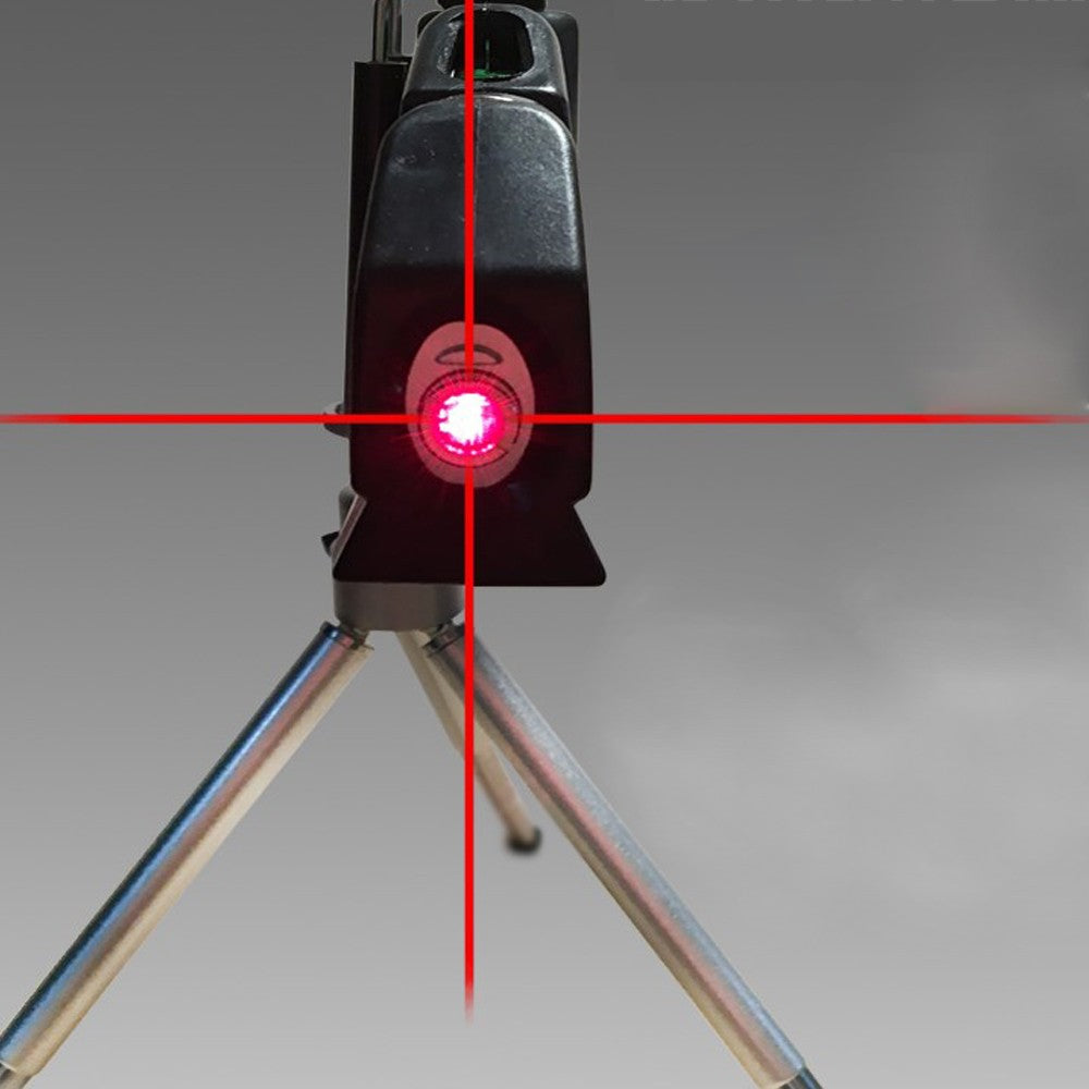 High Precision Laser Level with Horizontal Vertical Cross Line Laser Light Beam and Measuring Tape