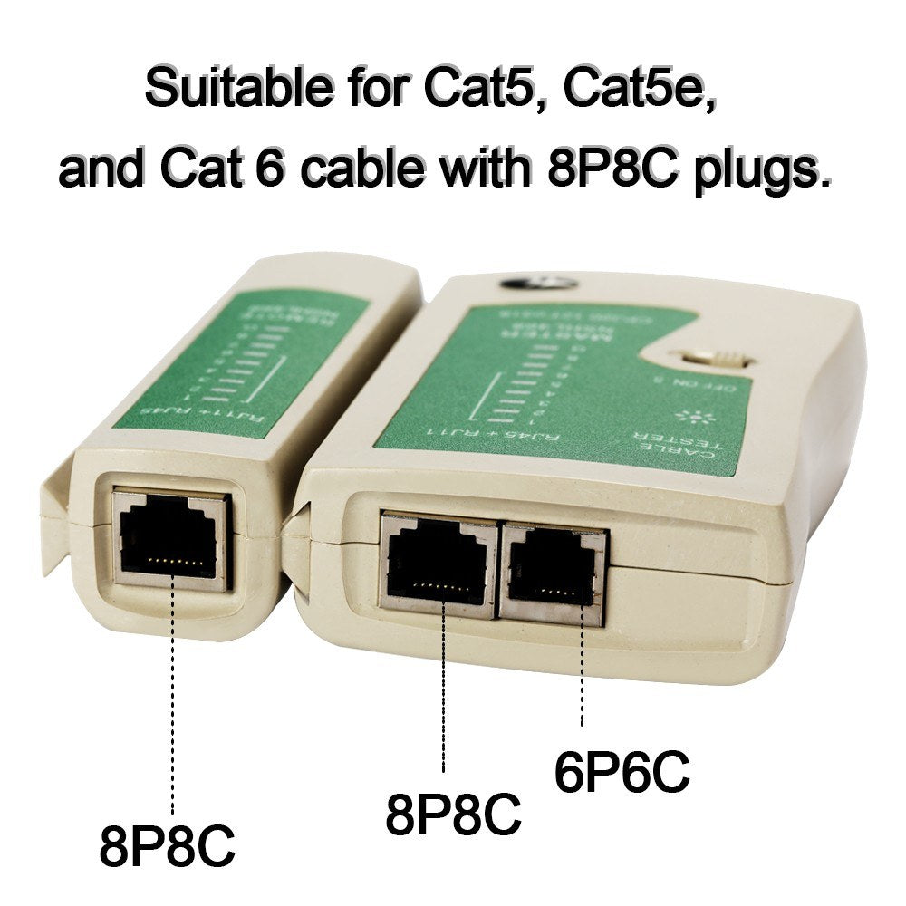 4 in 1 Portable Ethernet Network Hardware Tool Network LAN Cable Crimper Pliers Tools Kit Dual-use Network Cables Tester