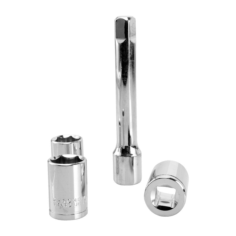 Auto Repair Spanner Hand Tool Kit 5Pcs 1/2" 28-210Nm Adjustable Tire Torque Wrench Set