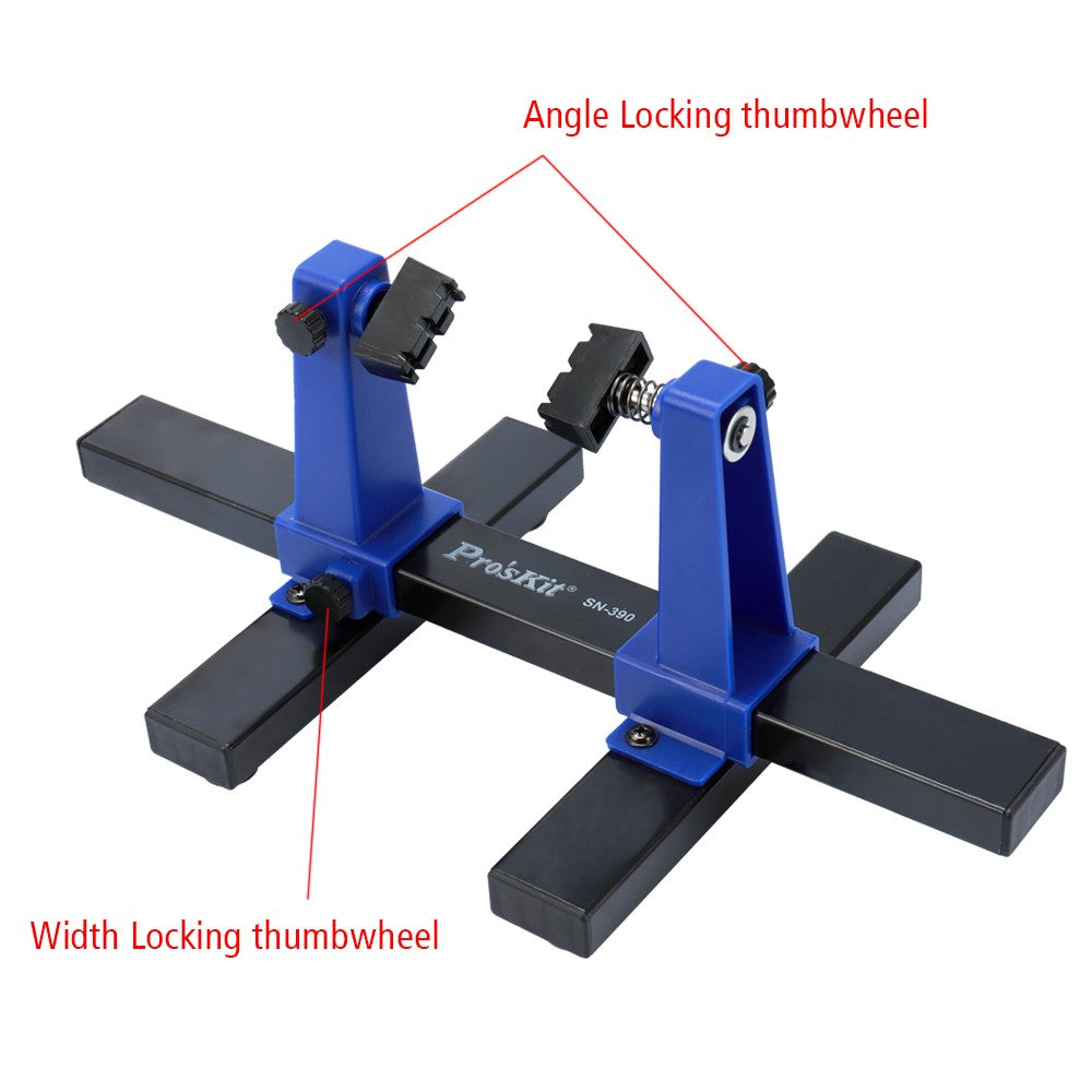 Adjustable Welding Auxiliary Clip Holder Universal Clamp PCB Soldering Gripper with Metal Base