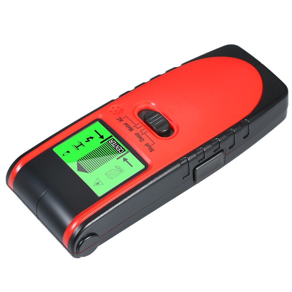 4 in 1 Stud Finder Wall Detector Wall Center Sensor Scanner for Wood Metal Studs and AC Cable Live AC Wire Scanner Warning Detection