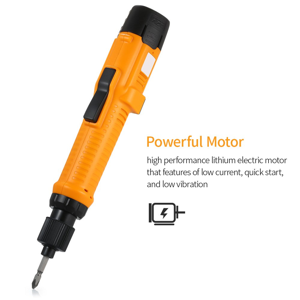 Electric Screwdriver Rechargeable Adjustable Torque Electrical Screwdriver Powered Screw Driver