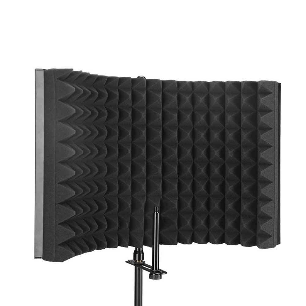 Microphone Wind Screen Board Sound-absorbing Cover Microphone Sound Insulation Screen Sound-proof Plate - 2 Plates