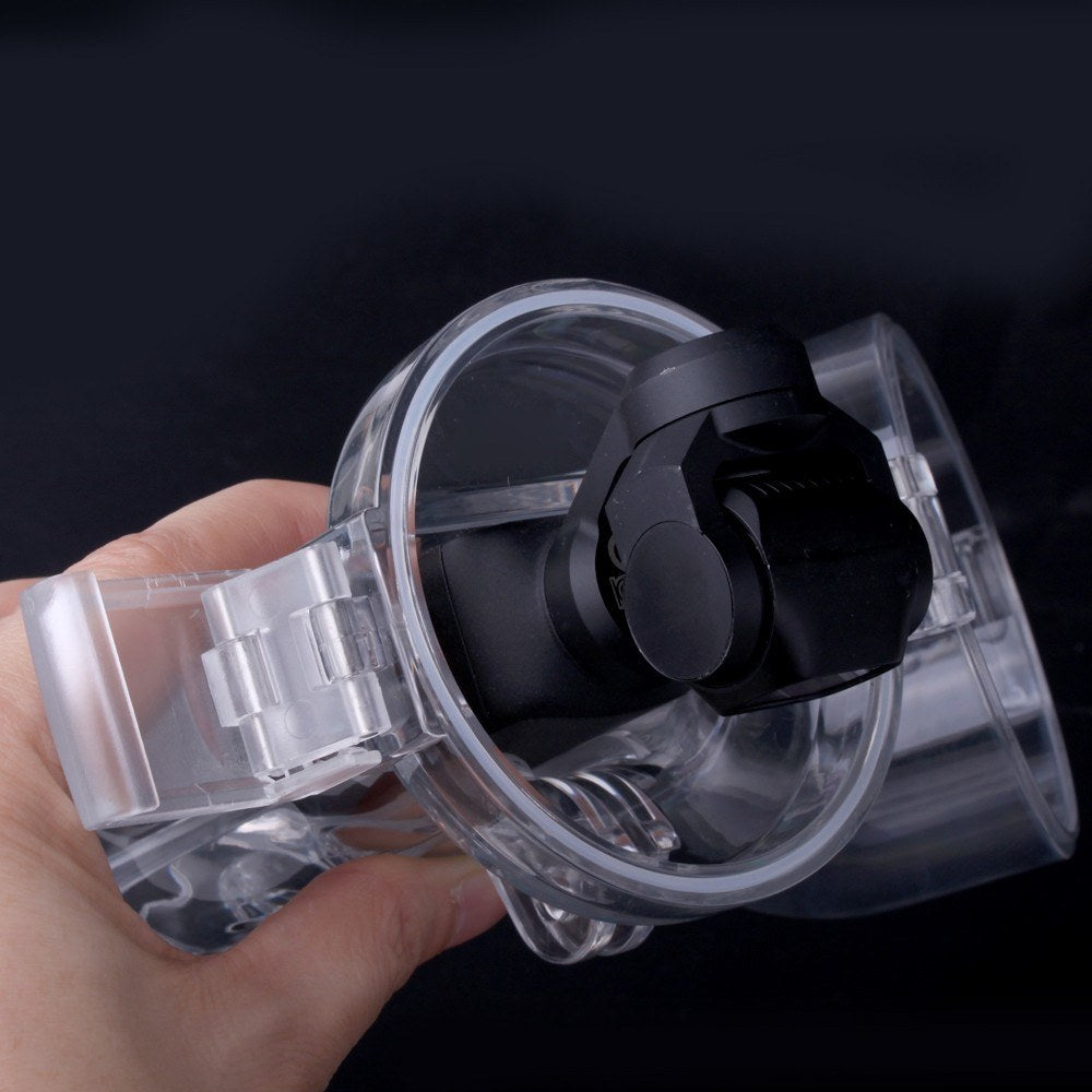 Dive Case Housing 60M Depth Waterproof Cameras Case Protective Diving Cover for Osmo Pocket Camera - Transparent