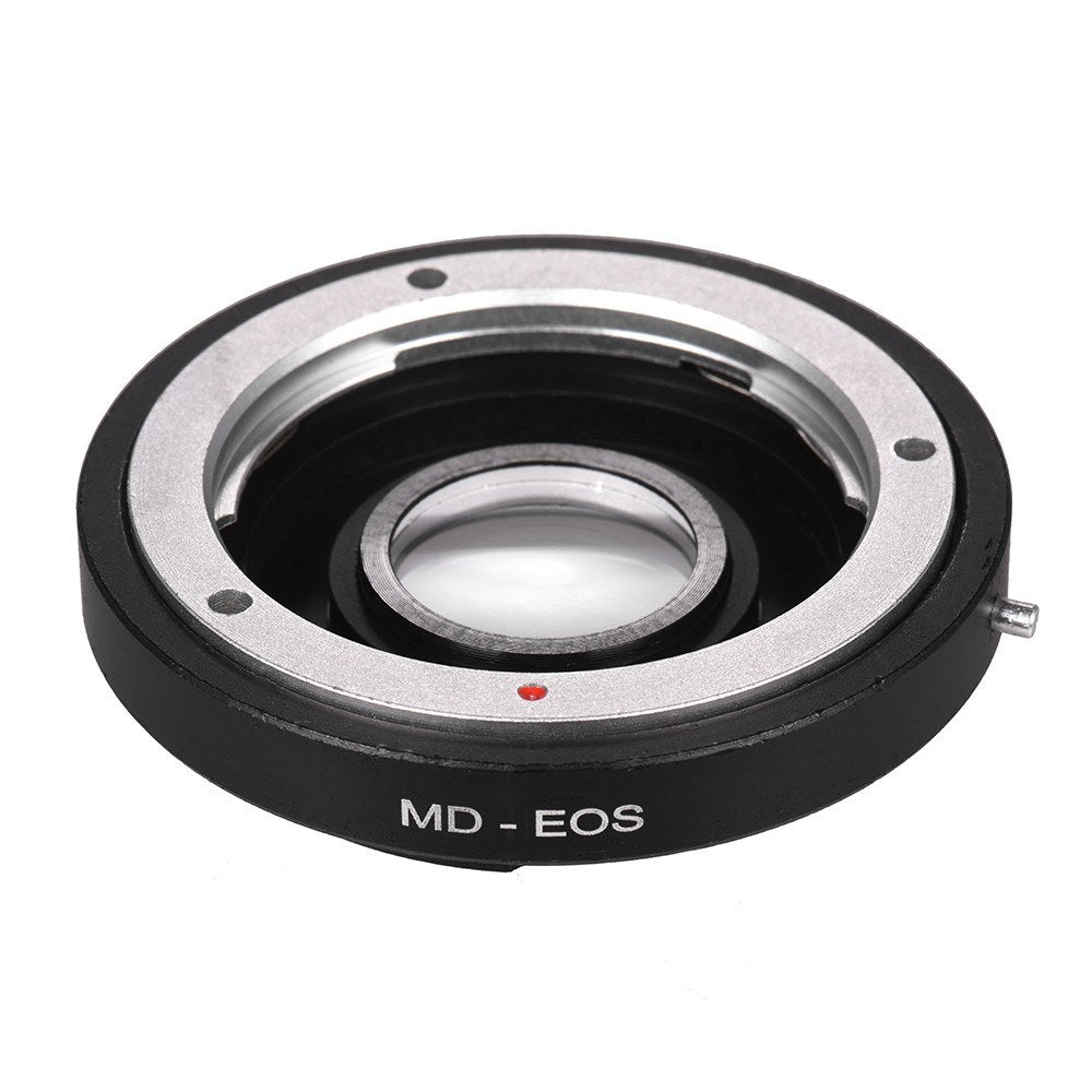 Uniqkart for Canon EOS EF Camera Focus Infinity MD-EOS Lens Mount Adapter Ring with Corrective Lens