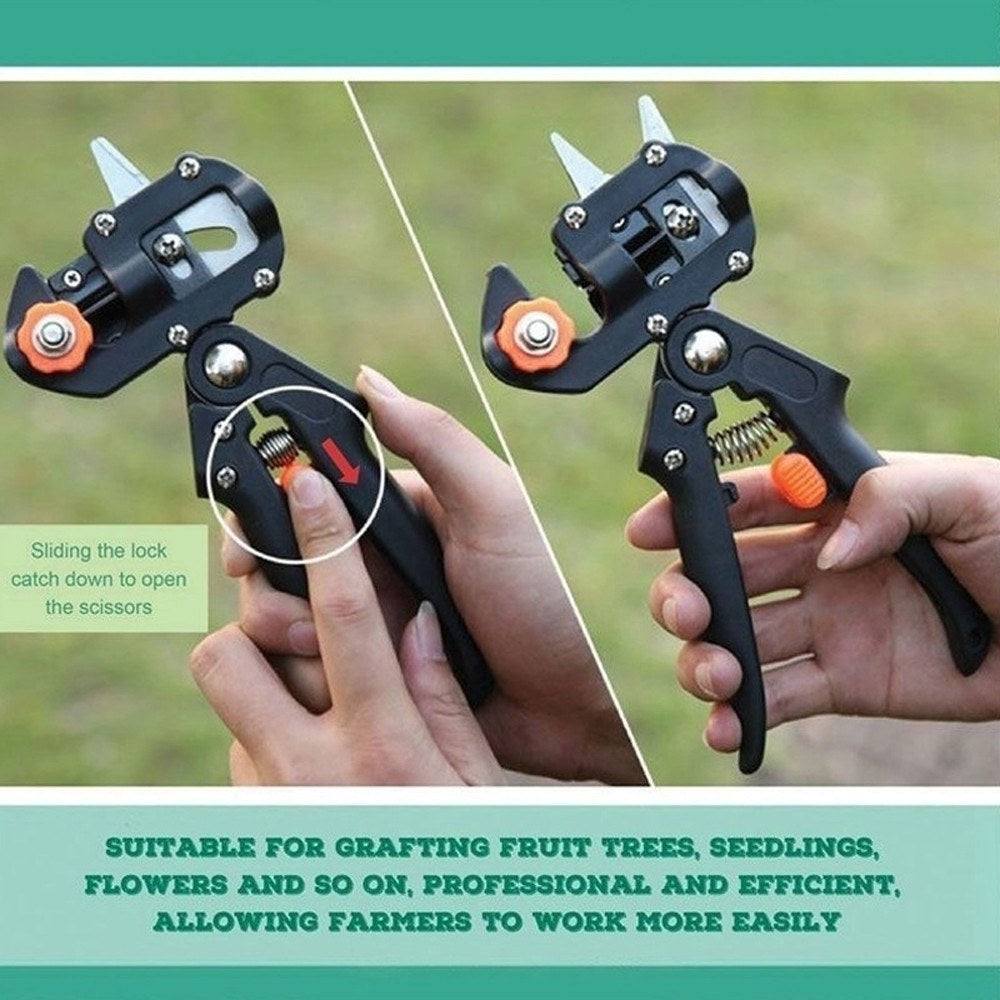 Professional Pruning Shears Cutting Tools Kit Household Garden Fruit Tree Grafting Tool Set