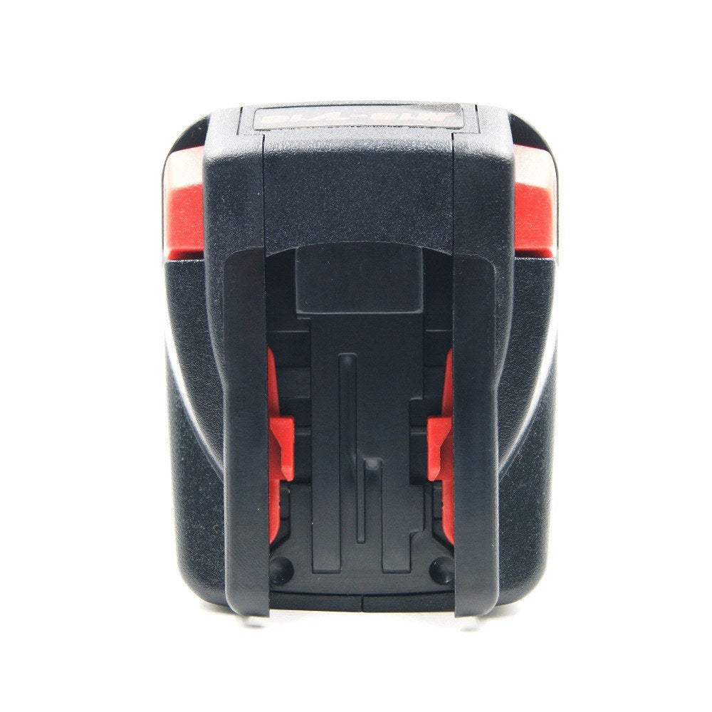 Adapter Converter for Milwaukee M18 18V Li-ion Cell to Milwaukee V18 18V Cell Lithium Cordless USB Charge Tool - Black/Red