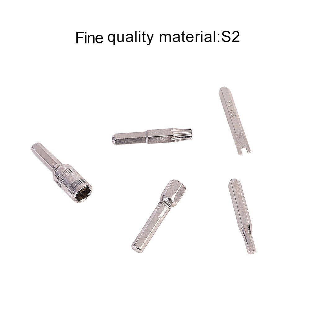 Mechanic Screwdriver Set 76PCS Partial Repair Set Torx Safety Pentalobe JIS Tri-point for Tablet PC Camera