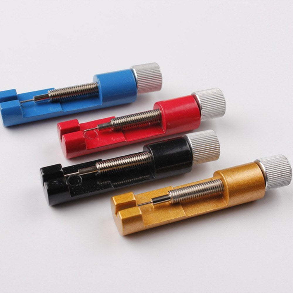 YD120 Strap Remover Professional Watch Band Strap Bracelet Link Pin Repair Metal Adjustor - Yellow