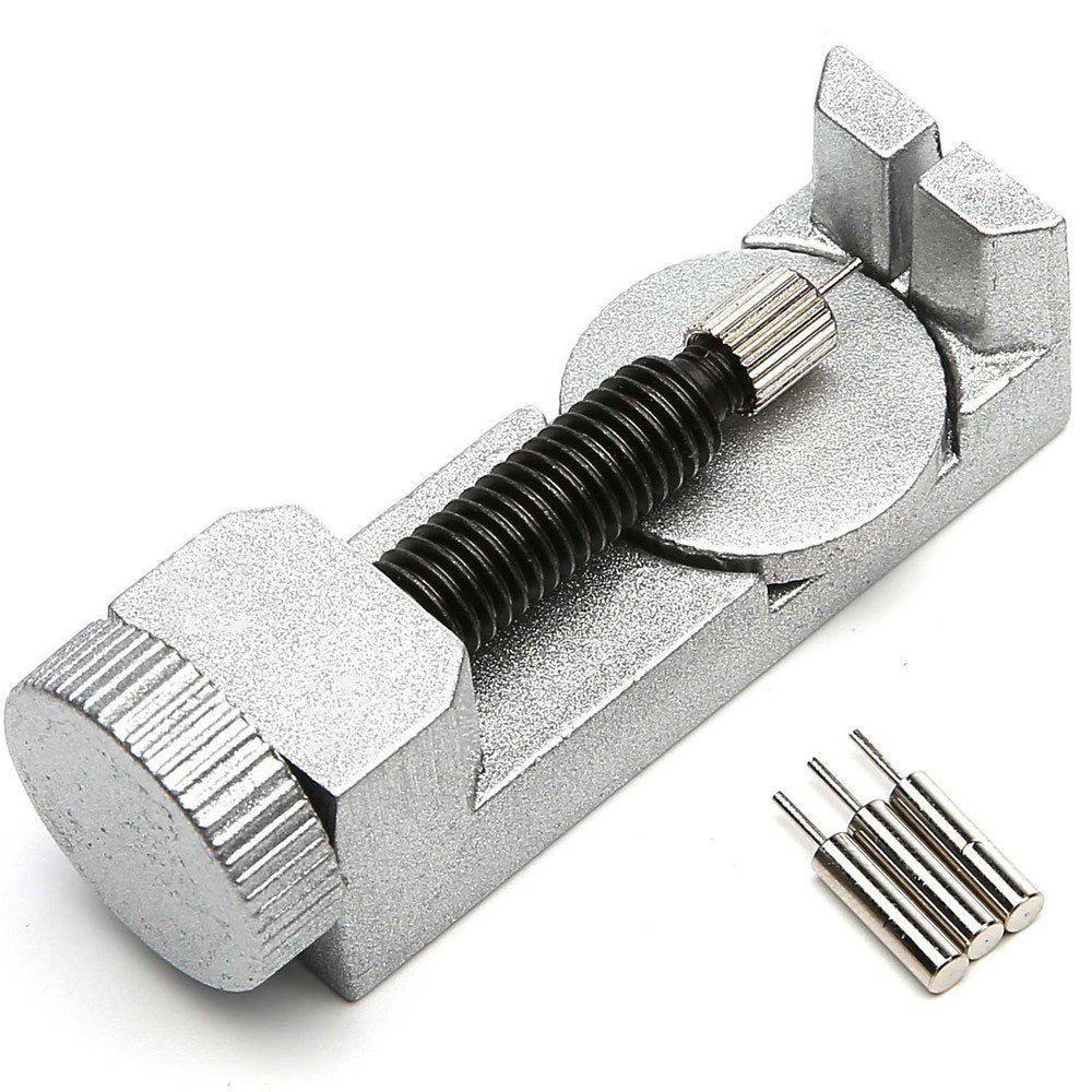Men/Women Watch Band Strap Link Remover Metal Watch Repair Tool - Silver