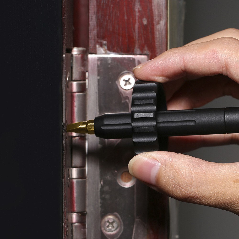 Multi-function Screwdriver Mini Smart Precision Screwdriver Repair Tool Spinner Drive - Black